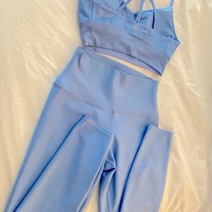 Alo Yoga Matching Set Marina. Size Small